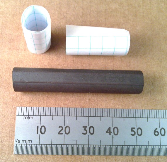 Paper Tubes and Ferrite Rod
          for Coil Winding