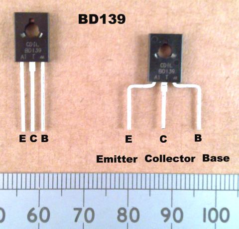 BD139 NPN Audio
          Driver Transistor